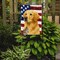 Edge Collections - 11.25" X 15.50" - Multicolor - Golden Retriever Patriotic Garden Flag - 1 Piece